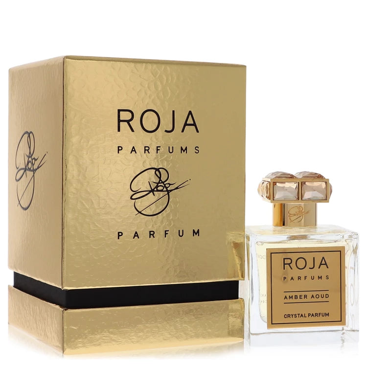Roja Amber Aoud Crystal Extrait De Parfum Spray unisex fragrance at Scent Haven 100ml