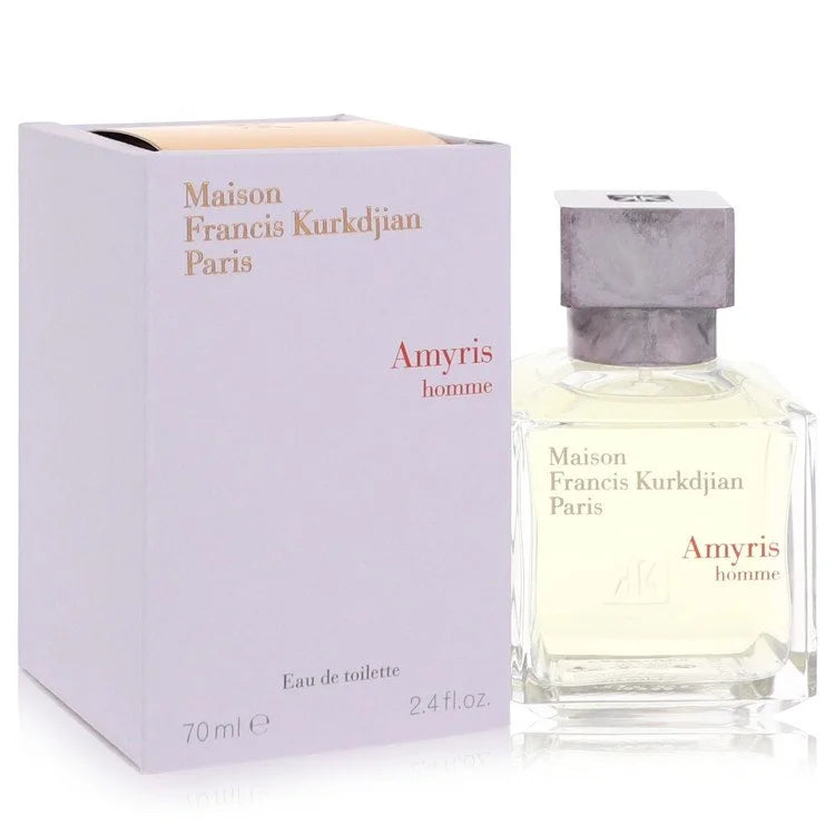 Maison Francis Kurkdjian Amyris Homme – fresh woody citrus cologne in clear bottle with silver cap. 71ml