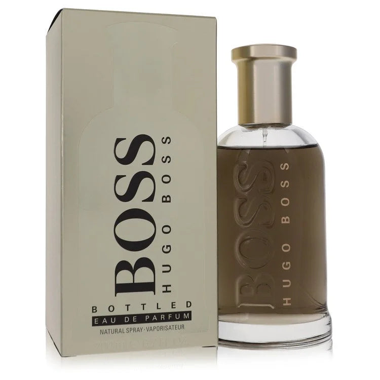 Hugo Boss Bottled No. 6 Eau de Parfum – intense woody scent in signature sleek bottle with bold black label. 200ml