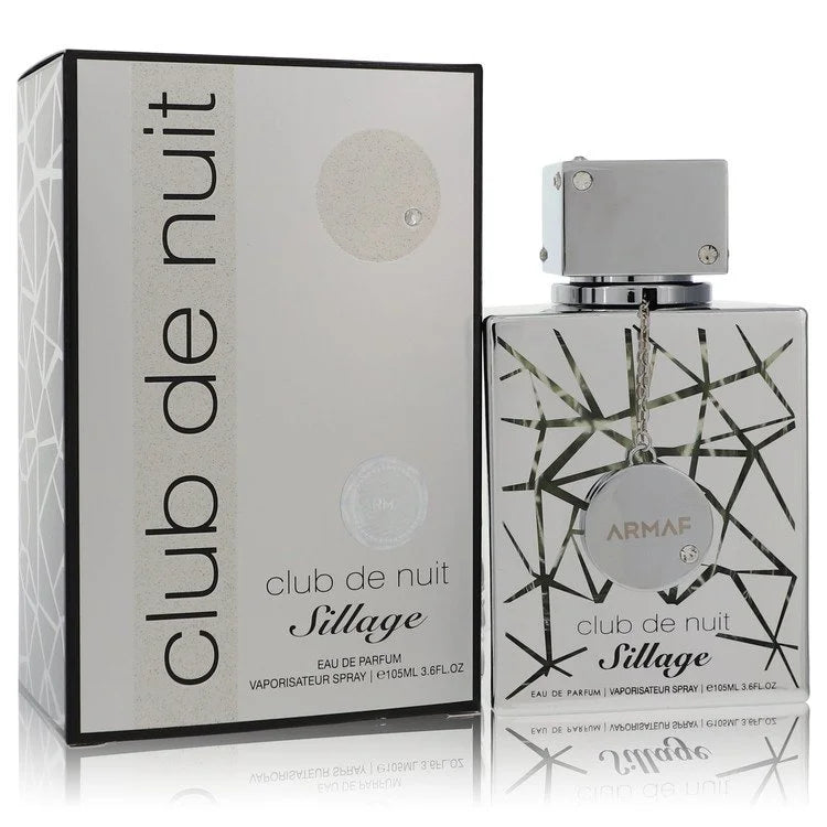Armaf Club de Nuit Sillage – fresh floral musky cologne in silver mirrored bottle. 106ml