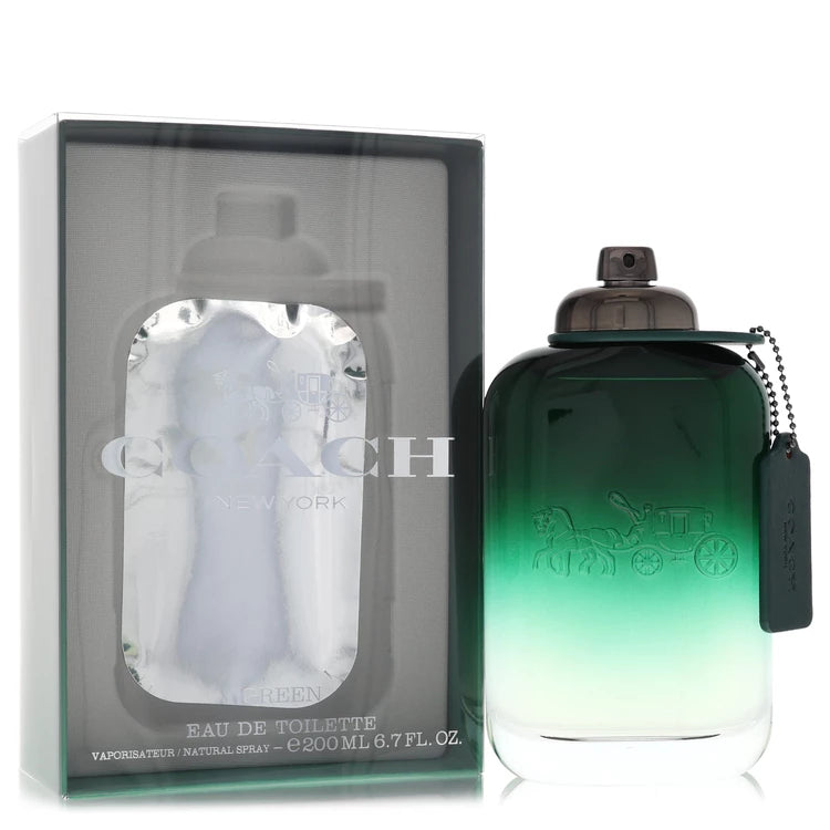 Coach men's eau de toilette with packaging on a white background 200ml