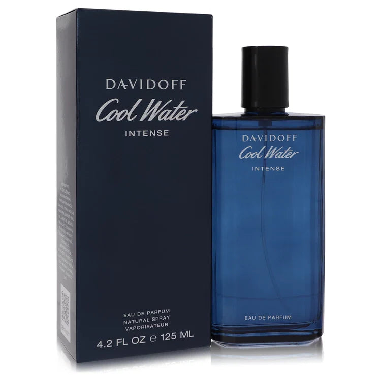 Davidoff Cool Water Intense – deeper, richer aquatic scent in gradient blue bottle. 125ml
