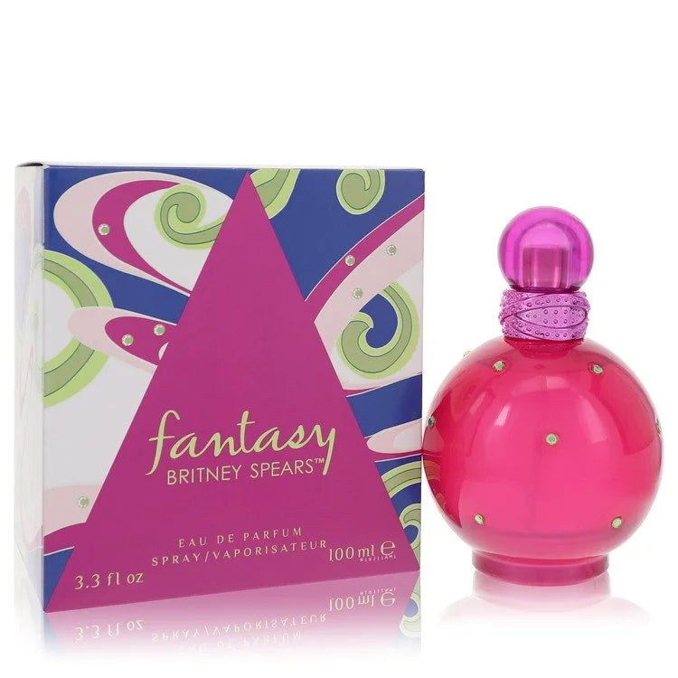 Britney Spears Fantasy perfume – sweet fruity women’s scent in hot pink bottle with Swarovski crystals. 100ml