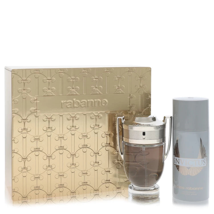 Rabanne Invictus Gift Set with 100ml Eau de Toilette and 151ml Deodorant Spray at Scent Haven