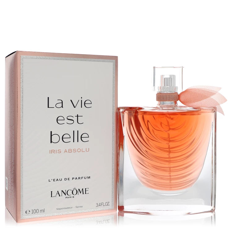 Lancome La Vie Est Belle Iris Absolu – radiant citrus-floral scent in iridescent bottle. 100ml