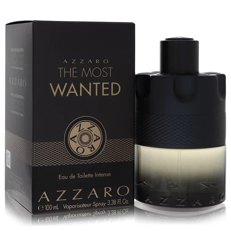 Azzaro The Most Wanted Eau de Toilette – bold men’s scent in matte black bottle. 100ml