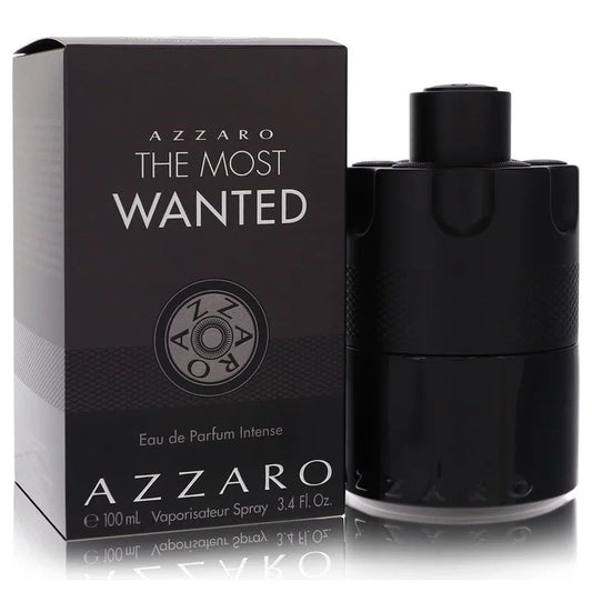 Azzaro The Most Wanted Eau de Parfum – intense men’s cologne in sleek black barrel design. 100ml