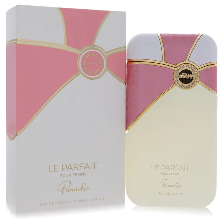 Perfume bottle and packaging of 'Le Parfait' by Panache on a white background 200ml