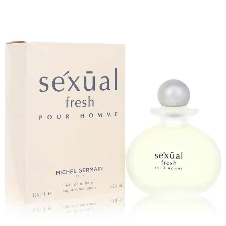 Michel Germain Sexual Fresh – crisp citrus aromatic men’s cologne in sleek clear bottle. 125ml