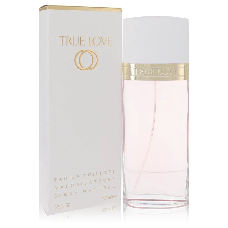 True Love perfume bottle and packaging on a white background 100ml