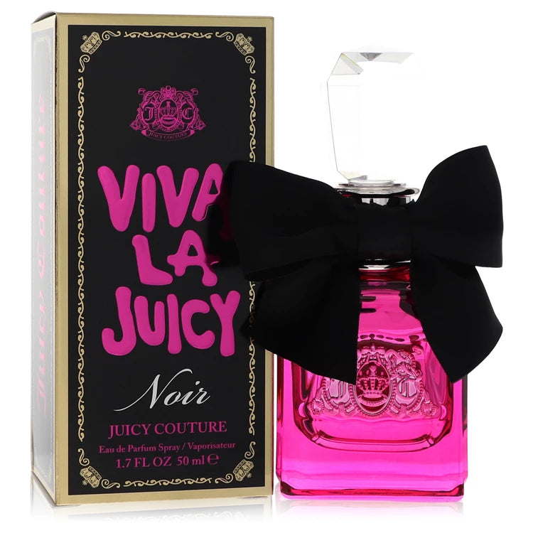 Viva La Juicy Noir perfume – rich berry and vanilla fragrance in deep pink and black bottle. 50ml