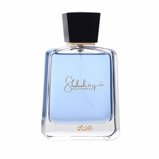 Rasasi Shuhrah Eau de Parfum for men at Scent Haven 90ml