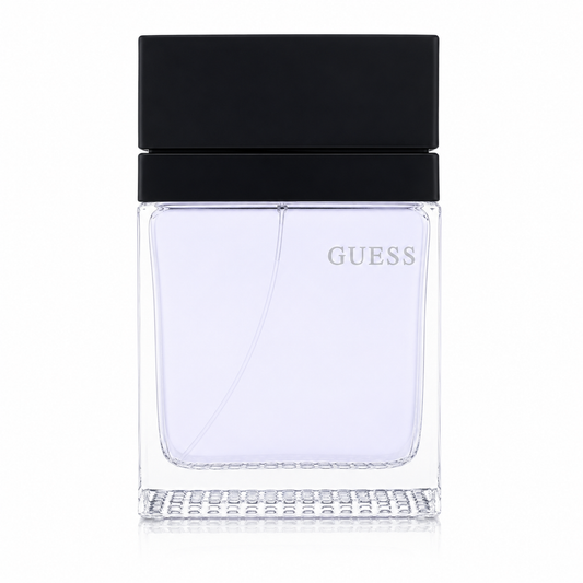 Guess Seductive Homme perfume bottle on a white background 100ml