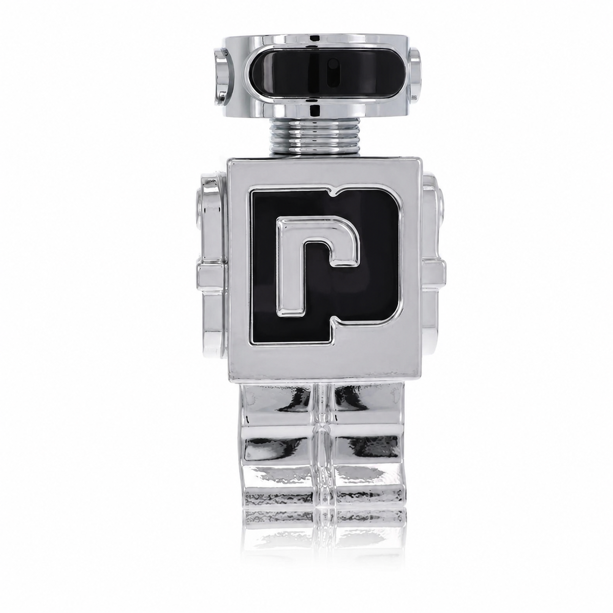 Paco Rabanne Phantom – futuristic aromatic fragrance for men in chrome robot-shaped bottle 100ml