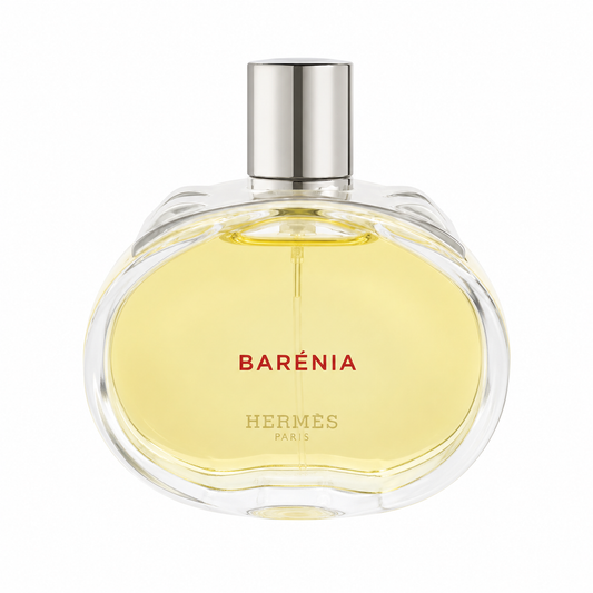 Hermes Barénia perfume bottle on a white background 100ml