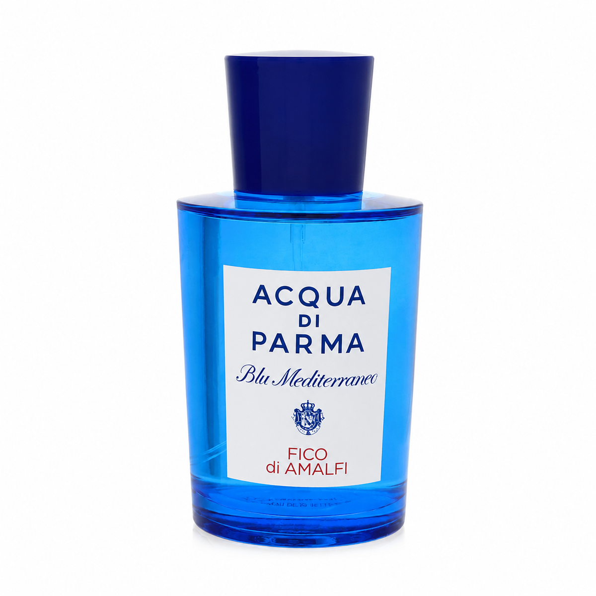 Acqua di Parma Blu Mediterraneo Fico di Amalfi – vibrant citrus fig scent in bright blue bottle. 100ml