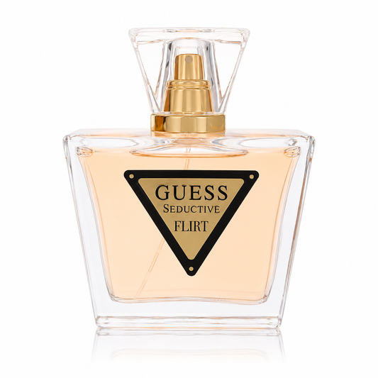Guess Seductive Flirt perfume bottle on a white background 75ml