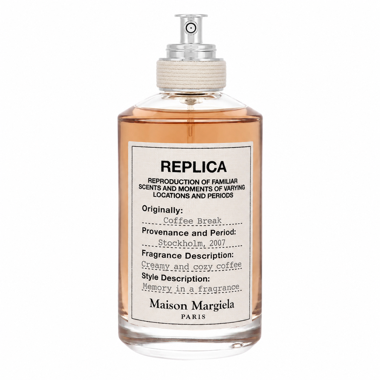 Maison Margiela Replica Coffee Break Eau de Toilette unisex fragrance at Scent Haven 100ml