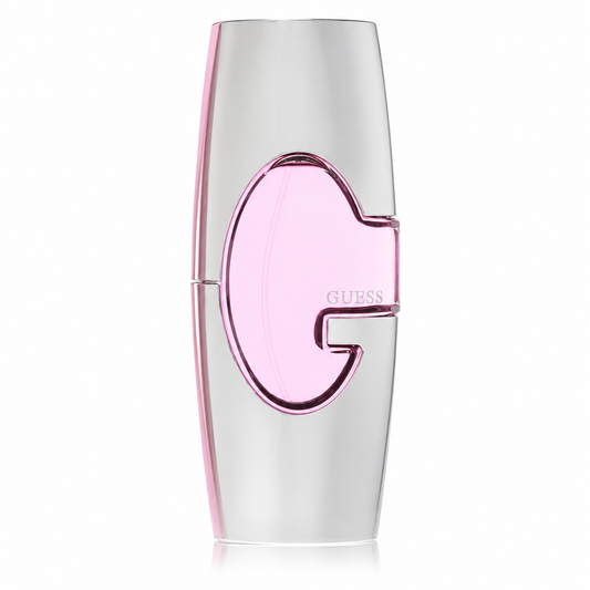 Guess perfume bottle on a white background 75ml