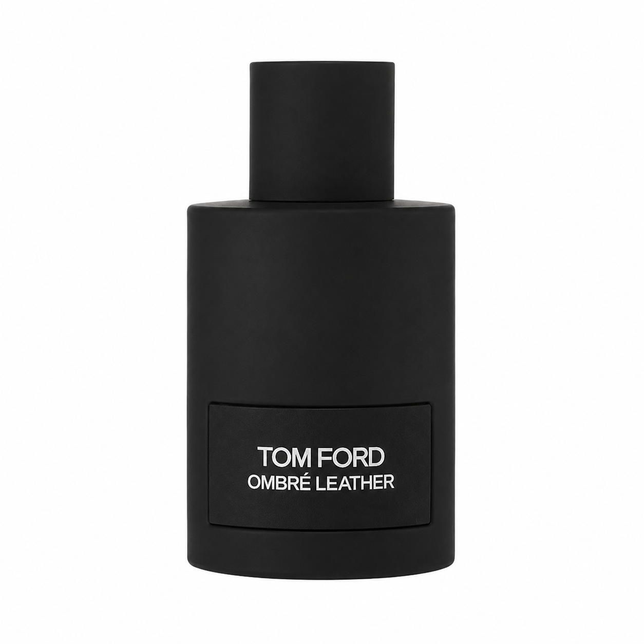 Tom Ford Ombre Leather – bold leather and floral fragrance in matte black cylindrical bottle. 100ml