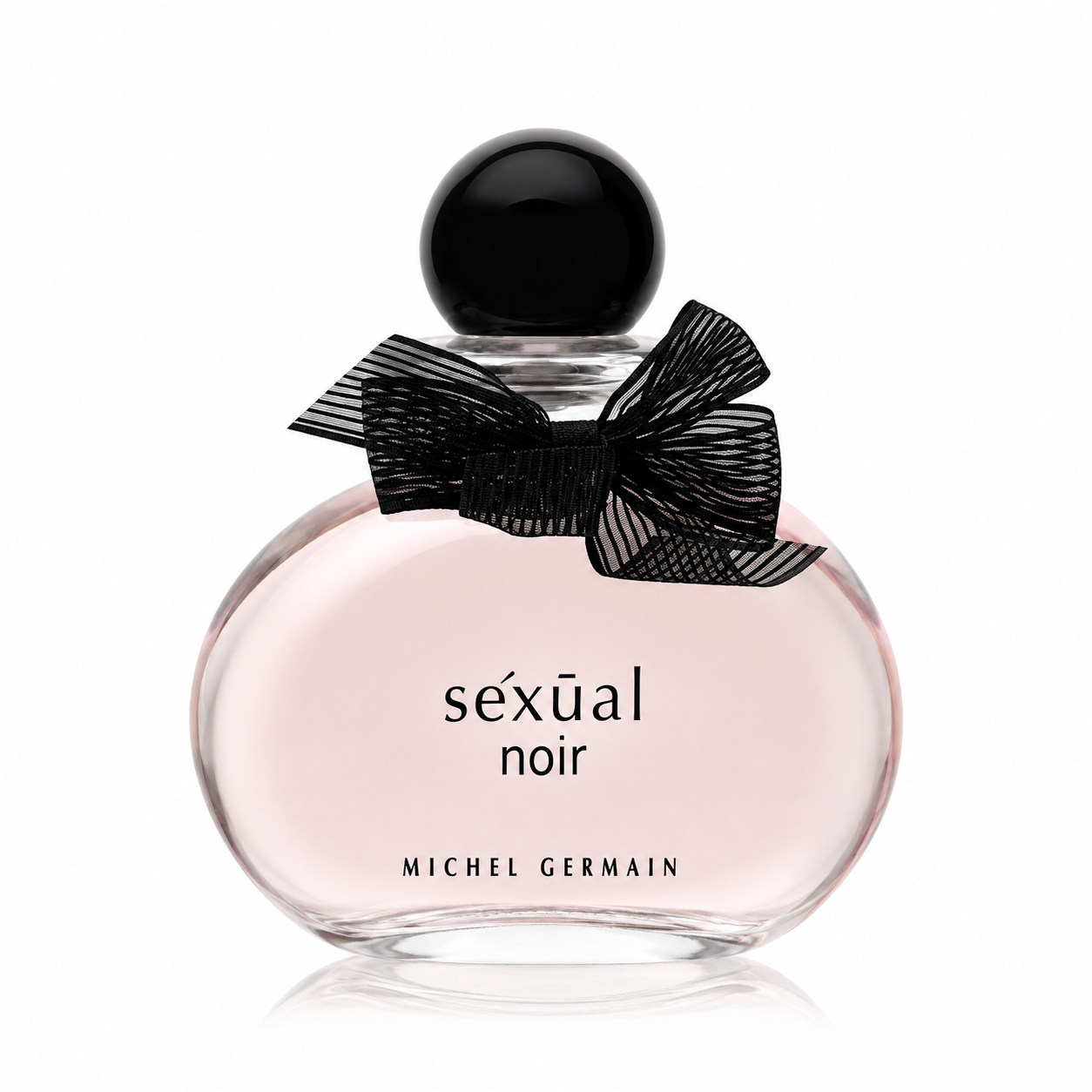 Michel Germain Sexual Noir for women – deep floral amber scent in sleek black bottle with gold accents. 125ml