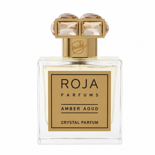Roja Amber Aoud Crystal Extrait De Parfum Spray unisex fragrance at Scent Haven 100ml