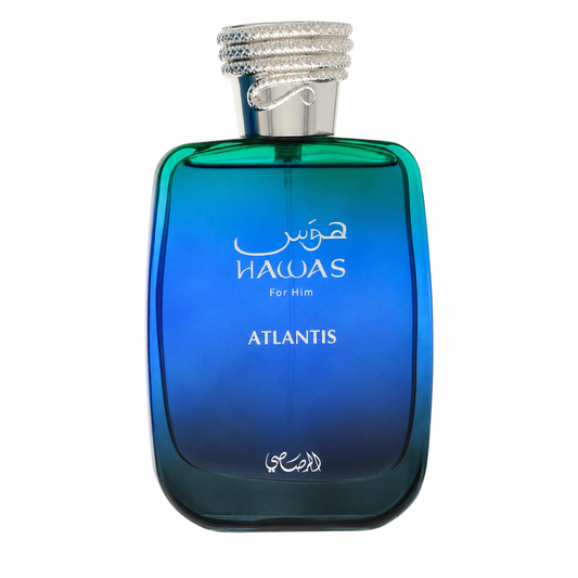 Rasasi Hawas Atlantis Eau de Parfum for men at Scent Haven 100ml