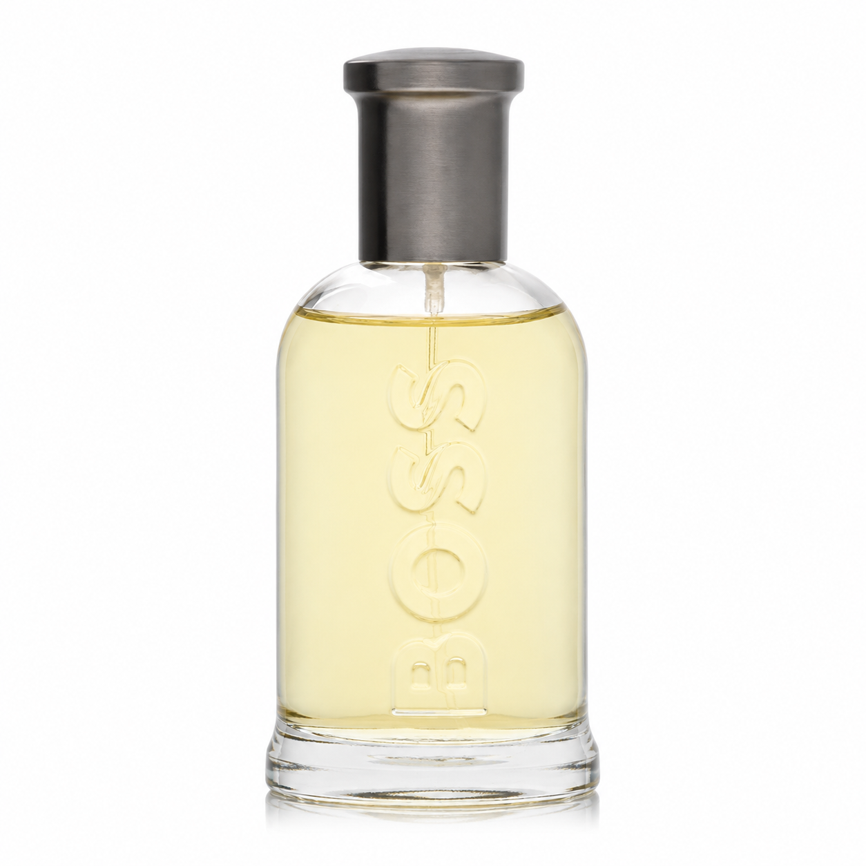 Hugo Boss Bottled No. 6 Eau de Toilette – classic woody spicy cologne in clear bottle with metallic cap 100ml