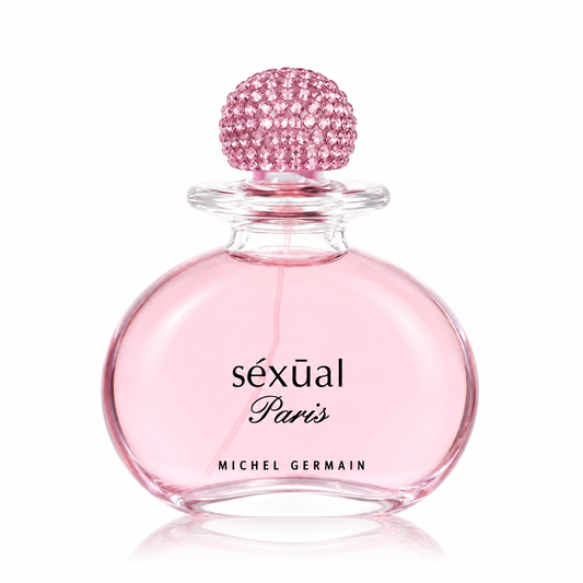 Michel Germain Sexual Paris for women – romantic floral scent in bold red glass bottle. 125ml