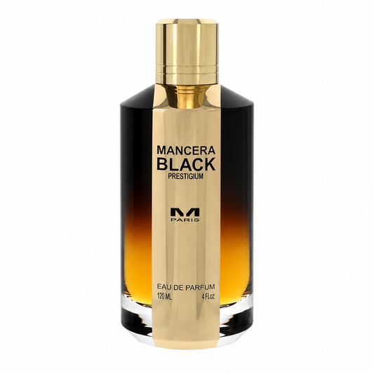 Mancera Black Prestigium Eau de Parfum unisex fragrance at Scent Haven 120ml