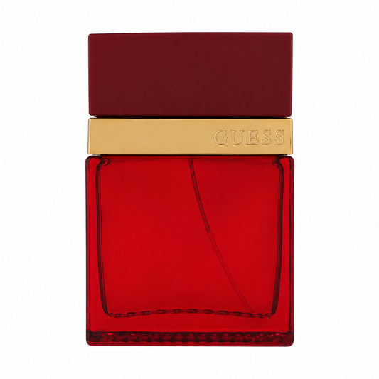 Guess Seductive Homme Red perfume bottle on a white background 100ml