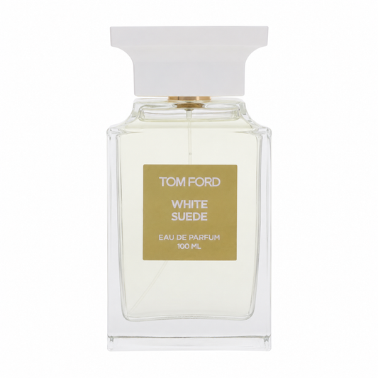 Tom Ford White Suede unisex musky leather perfume bottle 100ml