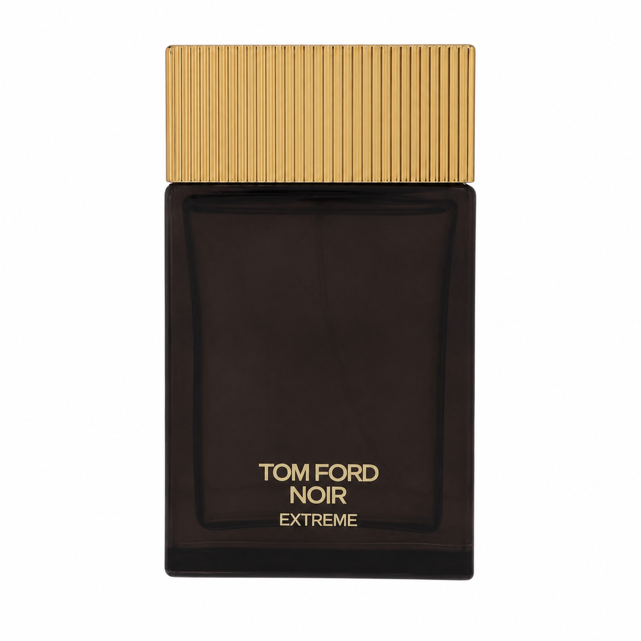 Tom Ford Noir Extreme – warm spicy gourmand scent in black and gold bottle with ribbed texture 100ml