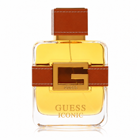 Guess Iconic men's perfume bottle on a white background 100ml