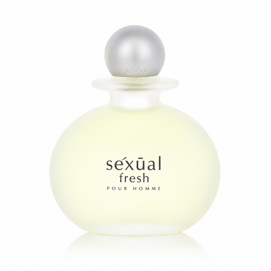 Michel Germain Sexual Fresh – crisp citrus aromatic men’s cologne in sleek clear bottle. 125ml