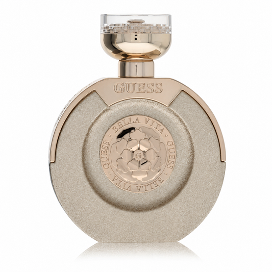 Guess Bella Vita Paradiso perfume bottle on a white background 100ml