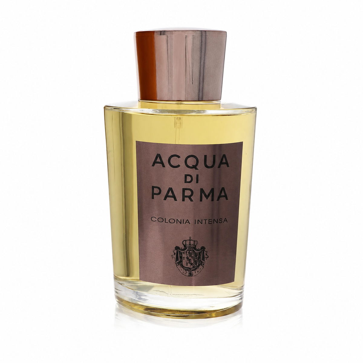 Acqua di Parma Colonia Intensa – rich woody citrus cologne in amber bottle with bronze cap. 177ml