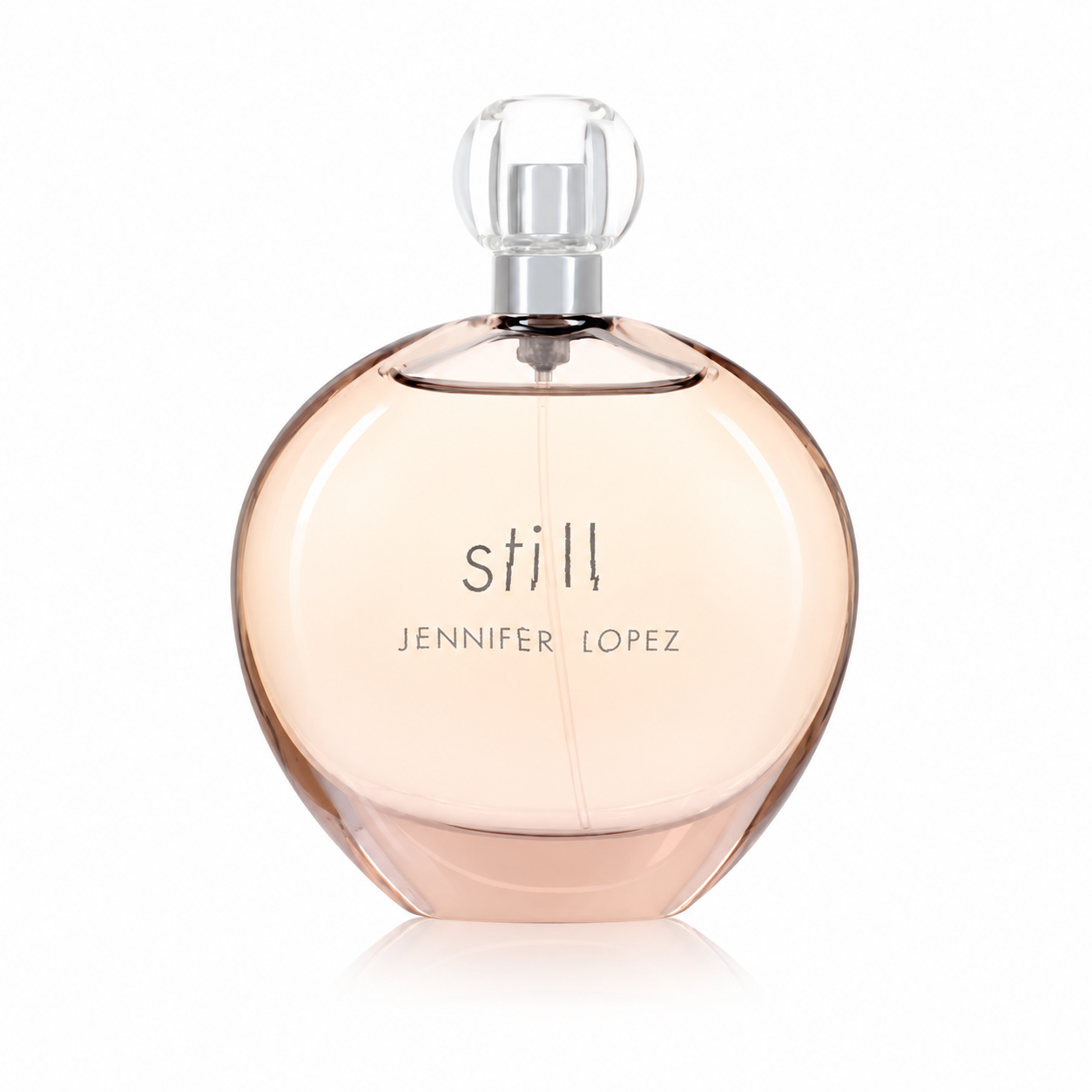 Jennifer Lopez Still perfume – soft clean scent for women in pale pink round bottle. 100ml
