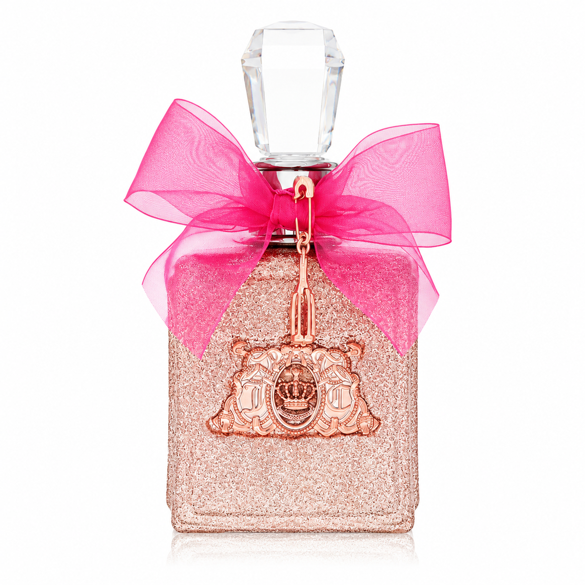 Viva La Juicy Rosé perfume – sparkling rose and citrus scent in glittery pink bottle. 100ml