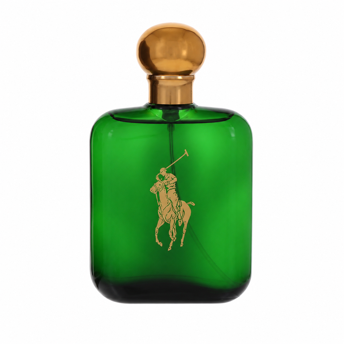Green Polo Ralph Lauren perfume bottle with packaging on a white background 120ml