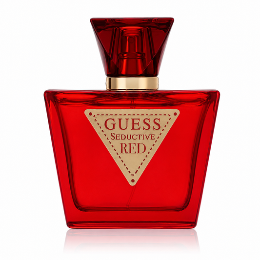 Guess Seductive Red perfume bottle on a white background 75ml