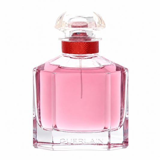 Guerlain perfume bottle on a white background 100ml