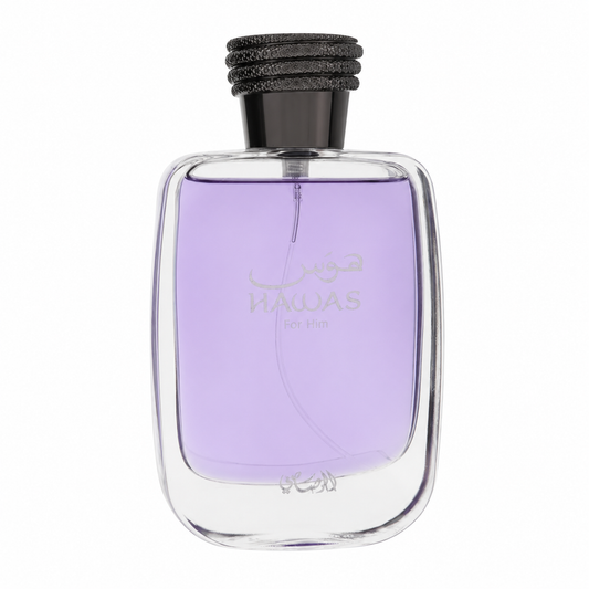 Rasasi Hawas Eau de Parfum for men at Scent Haven 100ml