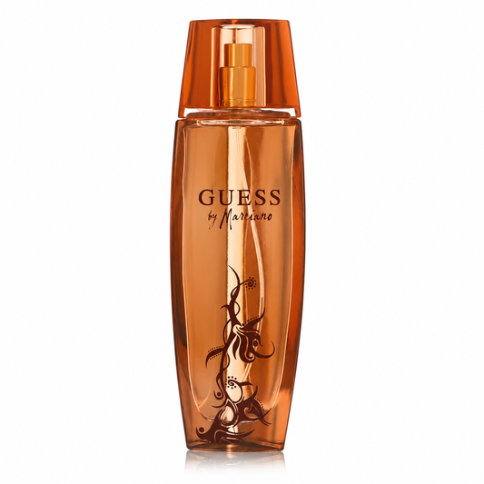 Guess by Marciano perfume bottle on a white background 100ml