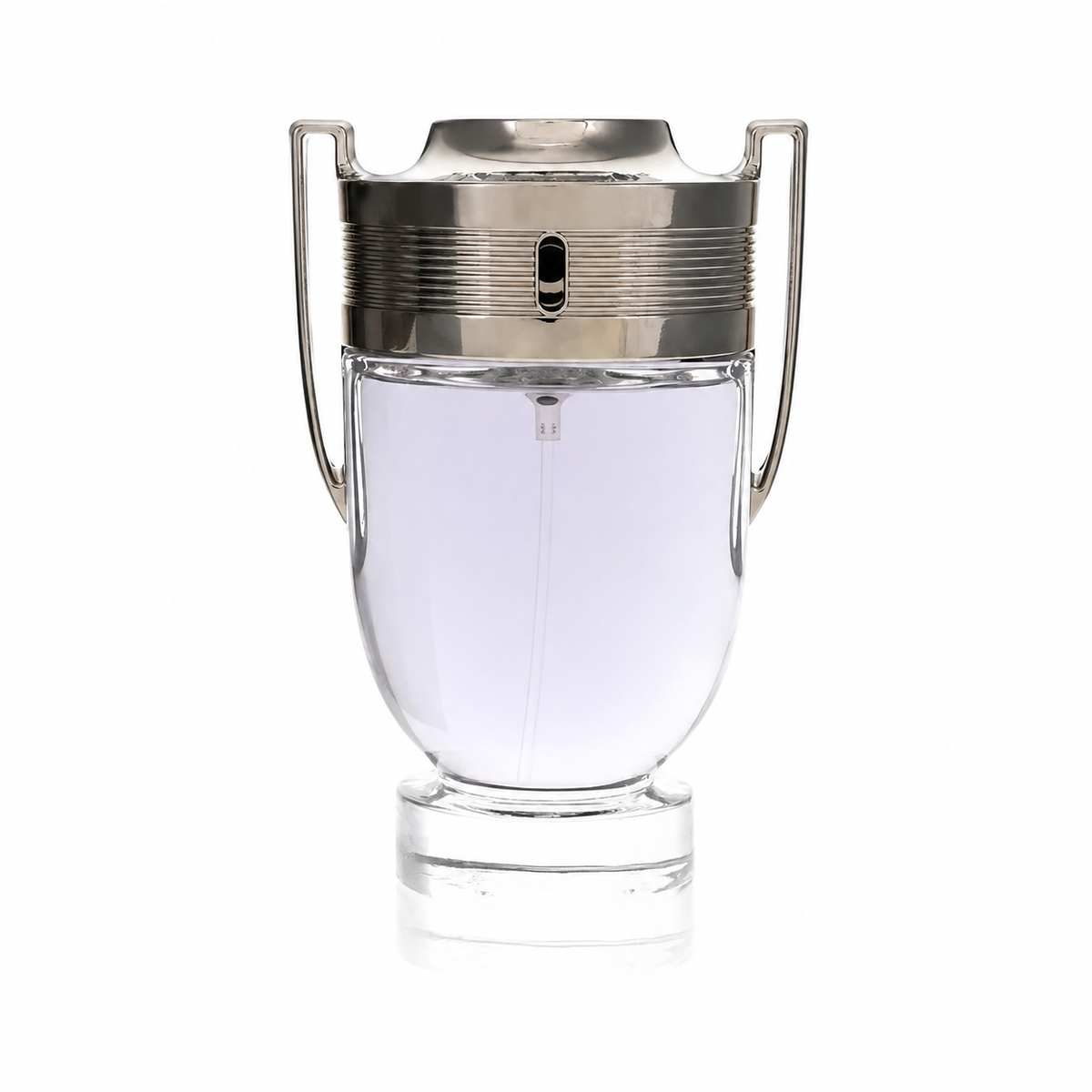 Paco Rabanne Invictus – fresh woody marine cologne in trophy-shaped silver and glass bottle. 100ml