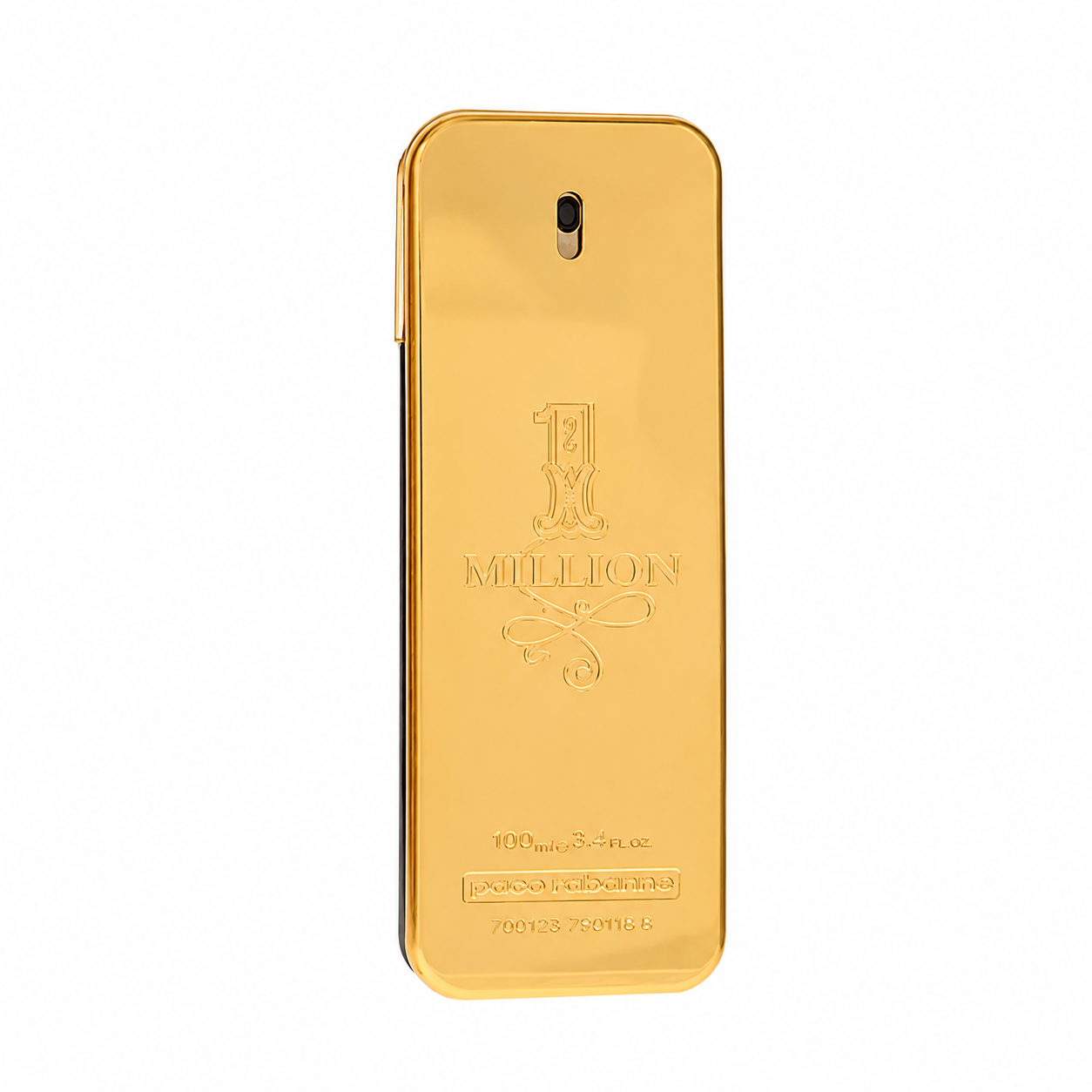 Paco Rabanne 1 Million Eau de Toilette – iconic spicy leather scent in gold bar-shaped bottle. 100ml