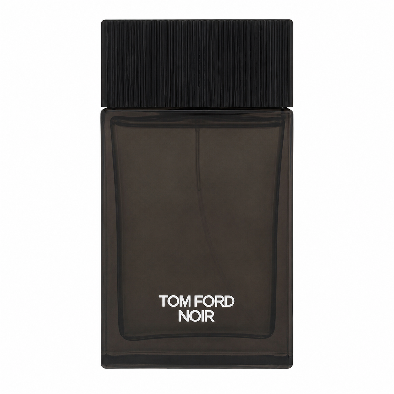 Tom Ford Noir – refined spicy floral cologne in sleek black ribbed bottle with silver lettering. 100ml