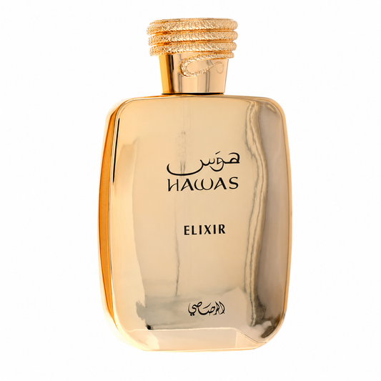 Rasasi Hawas Elixir Eau de Parfum for men at Scent Haven 100ml