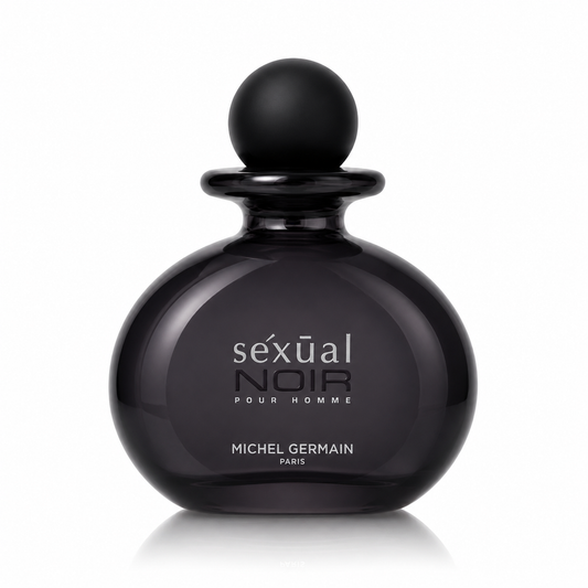 Michel Germain Sexual Noir – deep seductive men’s scent in matte black bottle. 125ml
