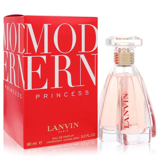 Lanvin Modern Princess perfume bottle and packaging on a white background 90ml